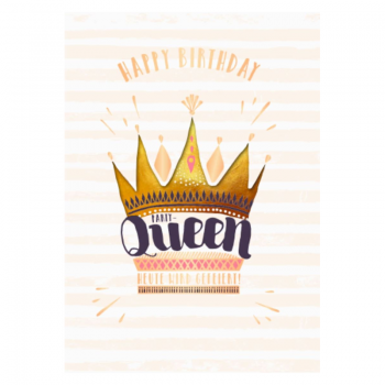 Musikkarte "Party Queen"